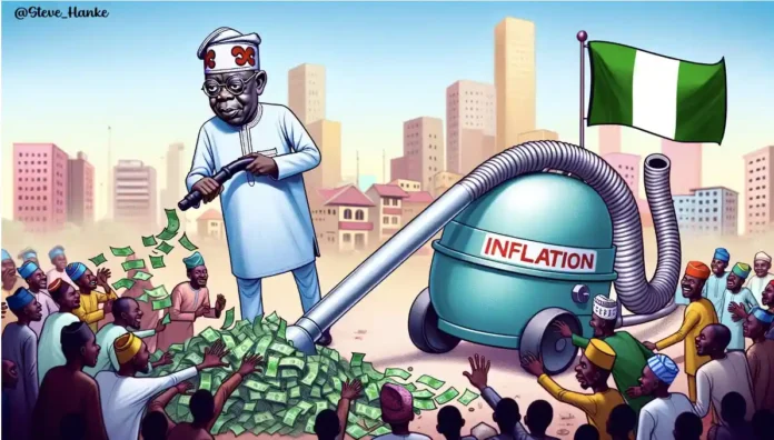 Steve Hanke Calls President Tinubu a 'Master of Economic Disaster