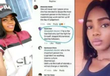 What Naomi Goni said about Prophet Mohammed that triggered protest in Borno What Naomi Goni said about Prophet Mohammed that triggered protest in Borno