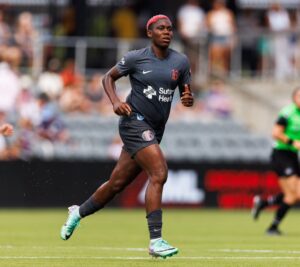 UWSL: Oshoala Makes History In Bay FC’s Win Over Racing Louisville