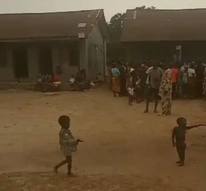 Okuama Community IDP Camp