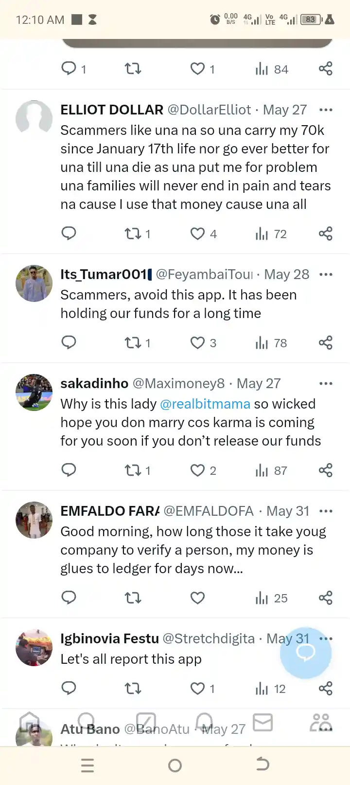 Payday and Changera victims