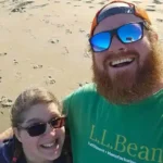 woman swallowed by quicksand while walking on the beach