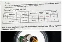 Dangote Refinery’s Diesel Quality Superior to Matrix, Total Stations – Lawmakers’ Test Shows Dangote Refinery's Diesel Quality Superior to Matrix, Total Stations – Lawmakers' Test