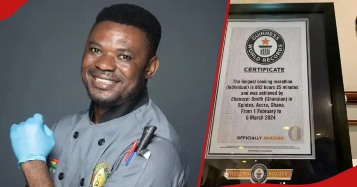 Ghanaian Chef Who Was Busted For Forging Guinness World Record In Cooking Marathon Tearfully Apologises