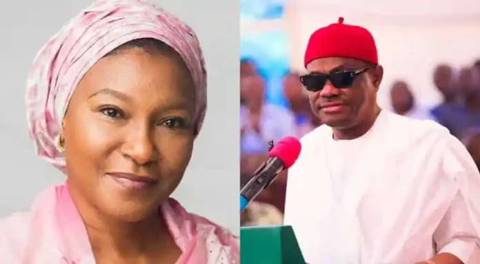 Ireti Kingibe: I will unseat you as FCT senator in 2027, Wike boasts