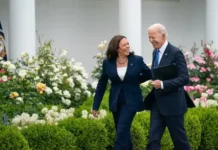 Biden told to Resign, Make Kamala Harris First Female President Kamala Harris and Joe Biden