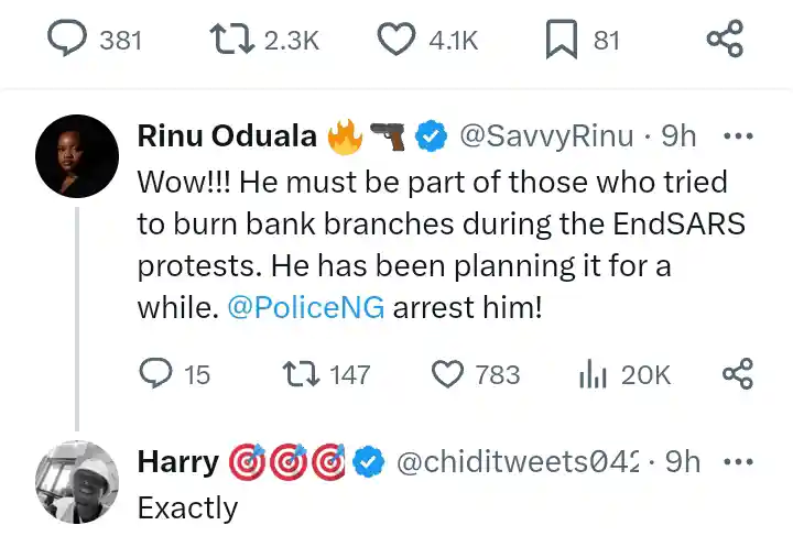 Tinubu's Media Aide Accused of Burning GTB Bank After Threats Surface Online