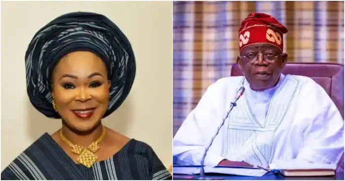 Uju Kennedy-Ohanenye, the Minister of Women Affairs and President Bola Tinubu's