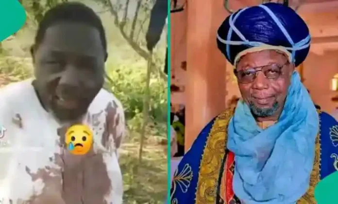 Alhaji Isa Bawa, the emir of Gobir