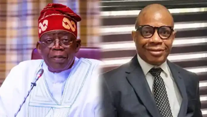 Bola Tinubu and Rotimi Oguneso