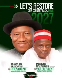 Calls for former President Goodluck Jonathan to contest in 2027 heightens