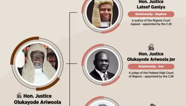 CJN Ariwoola Accused of Blatant Nepotism, Turned Judiciary into Family Business within Two Years"