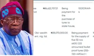 TYRE-GATE: Tinubu’s Presidency Splurges N366 Million on Bulletproof Tyres in Just 3 Days
