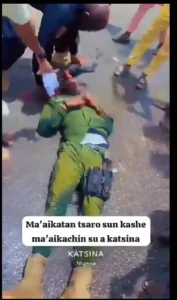 Video: Policeman Killed as Police Officer Runs Over Colleague Amidst Protest