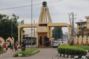 NYSC: Ibadan Poly Students Protest Against Non-Mobilisation For National Service