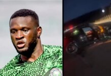 Victor Boniface, Super Eagles Striker, Cheats Death super-eagles-striker,-victor-boniface-survives-ghastly-car-accident