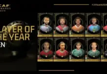 Full List of AFCON Player of the Year 2024 Nominees AFCON Player of the Year 2024