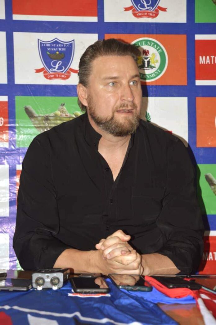 npfl:-lobi-stars-unveil-lonnstrom-as-head-coach