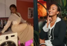 I’m Wife Material – DJ Cuppy Proclaims While Sharing Photo of Herself Doing Laundry I am a wife material” – DJ Cuppy declares as she shares photo of her doing laundry