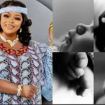 My Treasure Has Arrived" – Dayo Amusa Unveils First Glimpse of Her Baby Boy