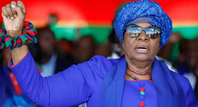 The South West Africa People’s Organisation (SWAPO) presidential candidate Netumbo Nandi-Ndaitwah elected as Namibia First Female President
