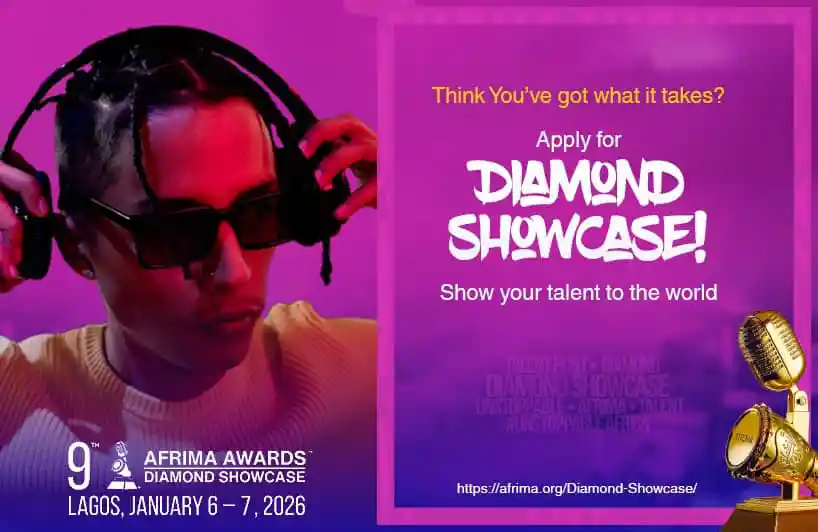 AFRIMA Opens Diamond Showcase Portal, Calls on Emerging African Artists to Submit Entries