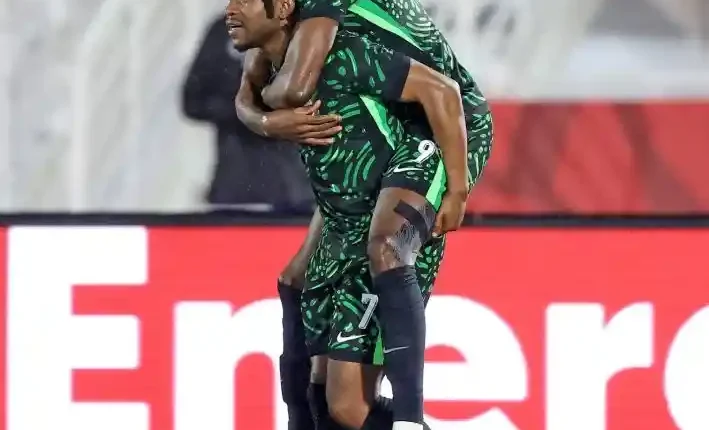 Photo of Lookman and Osimhen | Credit molalookman