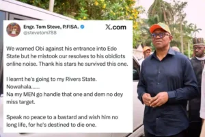 Peter Obi Faces Fresh Death Threat Ahead of Planned Rivers State Visit