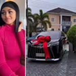 Regina Daniels and Luxury Space Bus