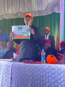 BREAKING: Peter Obi Picks ADC Membership Card, Shuts Down APC’s Fake News of Labour Party Return
