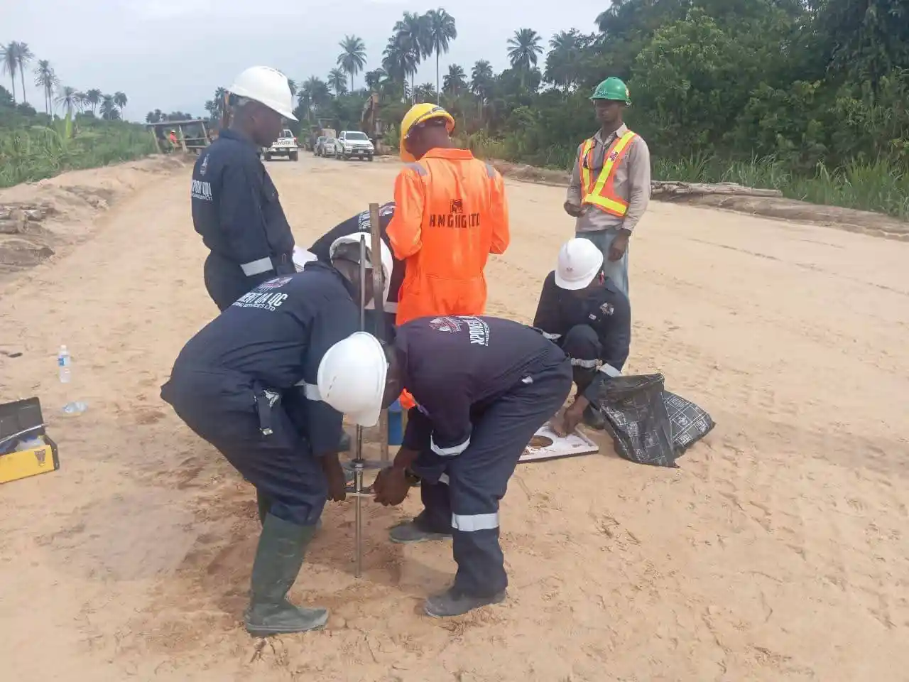 Bolou-Orua, Kabiama and Ebeni road project o