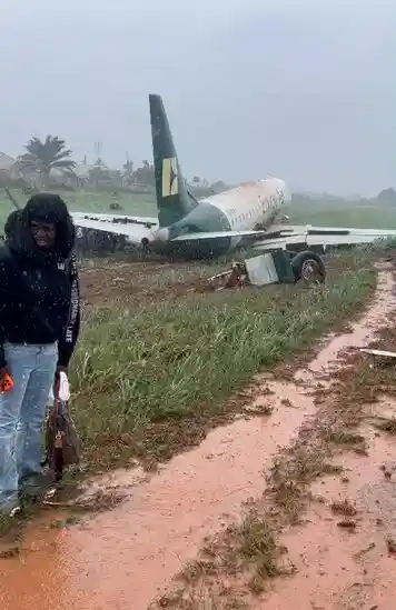 Breaking: Enugu Air crash lands at Benin Airport