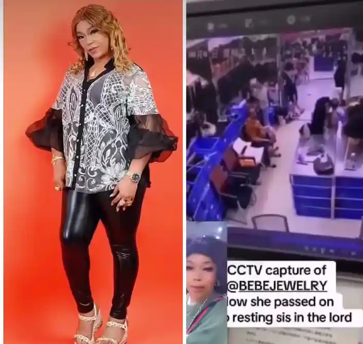 Nigerian businesswoman collapses, dies in China store CCTV