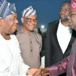 President Bola Tinubu, FCT Minister Nyesom Wike, and the SGF