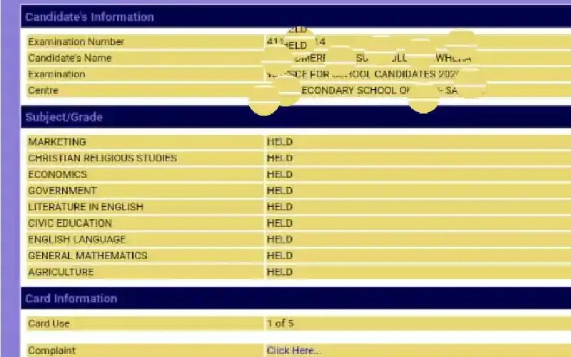 WAEC Withheld Your Results? See Why & Appeal NOW