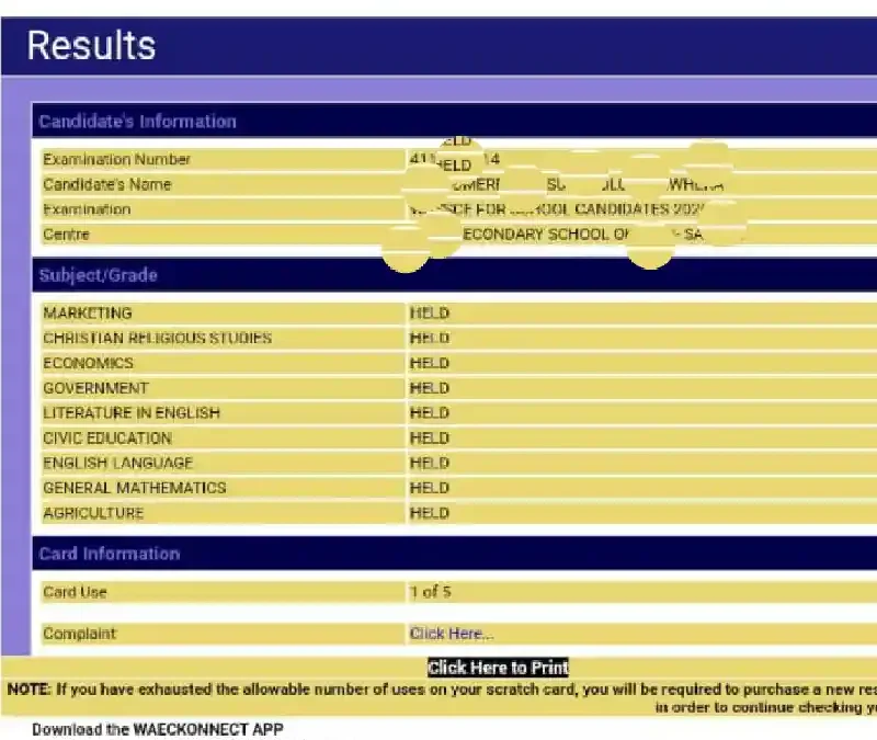 WAEC Withheld Your Results? See Why & Appeal NOW