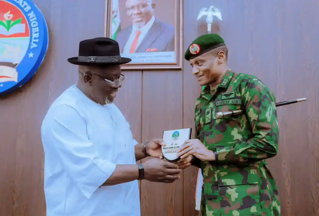 Delta Governor Urges New Army Commander to Sustain Security Collaboration for Economic Growth