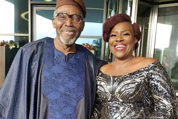 Joke Silva and Her Husband Olu Jacobs