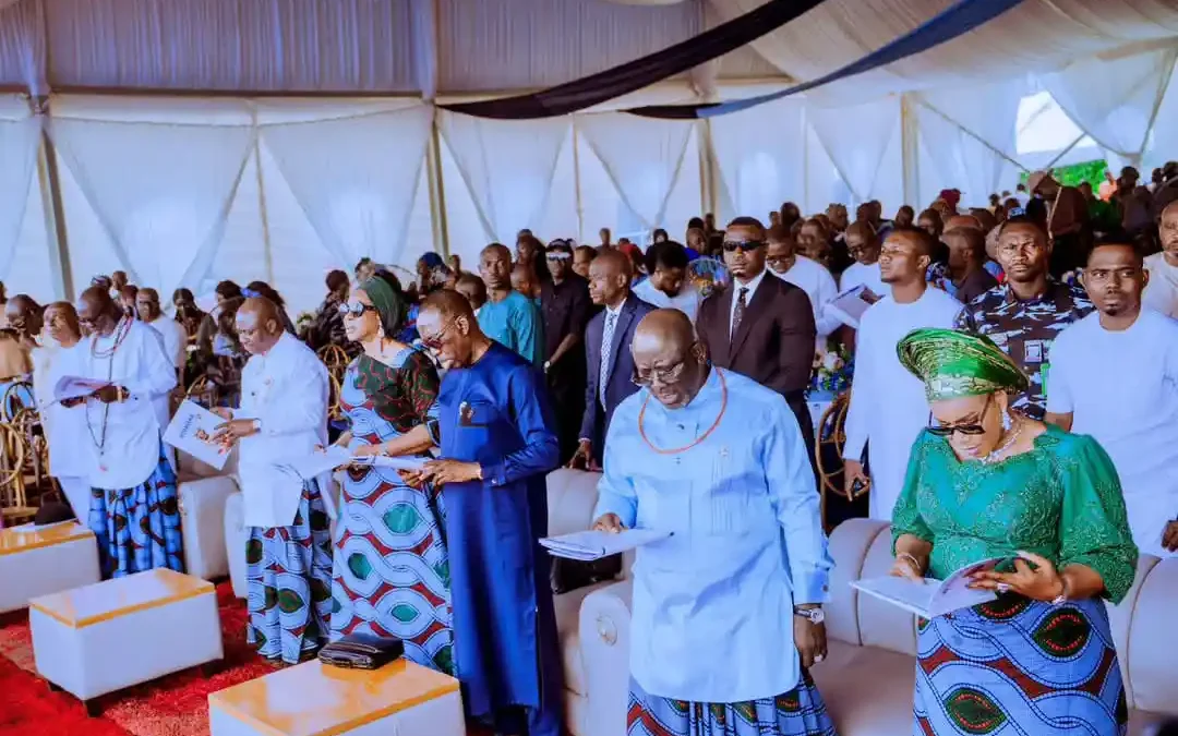Oborevwori, Okowa, Delta Leaders Bid Late Ex-Commissioner Joseph Otumara Farewell in Warri”
