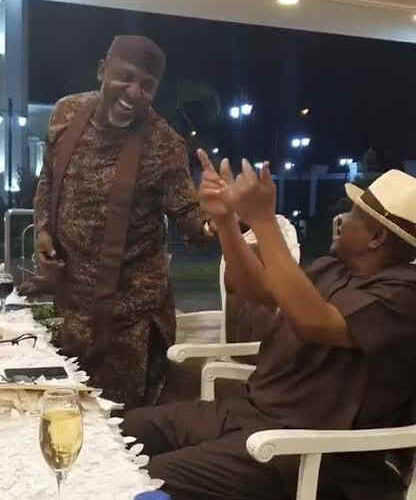BREAKING: Rochas Okorocha Declares Support For Wike’s Rainbow Coalition Hours After Defeating Hope Uzodimma In Court